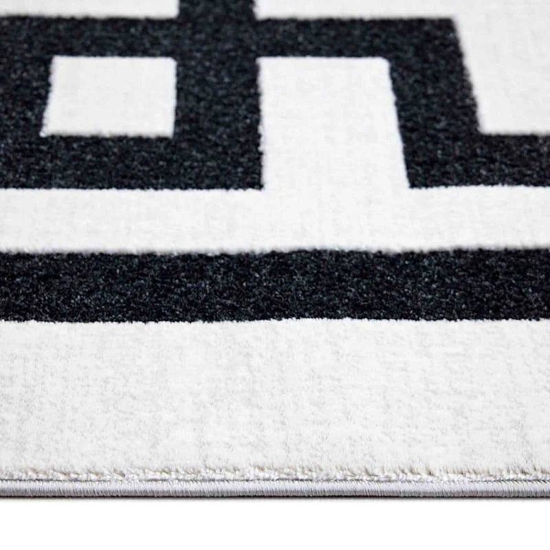 (B838) Providence Verona Ivory Key Border Runner, 2x6 3 (B838) Providence Verona Ivory Key Border Runner, 2x6 - Image 3