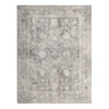 (B844) Honeybloom Vintage Distressed Medallion Area Rug, 5x7