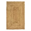 (B850) Honeybloom Kian Jute Accent Rug, 27x45