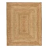 (B850) Honeybloom Kian Jute Area Rug, 5x7