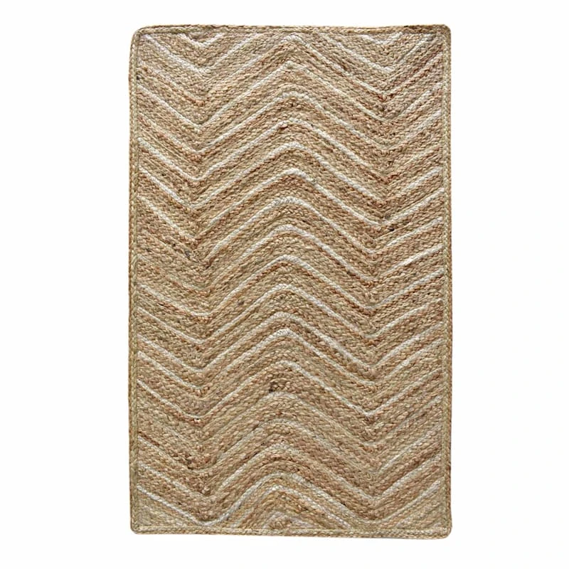 (B851) Honeybloom Wynn Jute Accent Rug, 27x45 1 (B851) Honeybloom Wynn Jute Accent Rug, 27x45