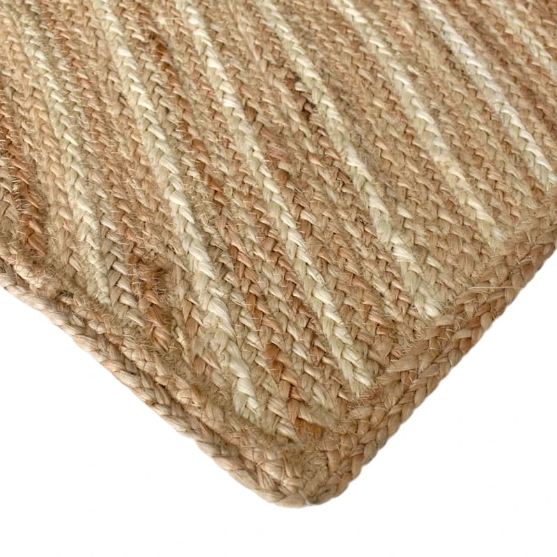 (B851) Honeybloom Wynn Jute Area Rug, 5x7 2 (B851) Honeybloom Wynn Jute Area Rug, 5x7 - Image 2