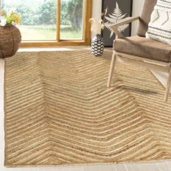 (B851) Honeybloom Wynn Jute Area Rug, 5x7 9 (B851) Honeybloom Wynn Jute Area Rug, 5x7 -Rugs Sales Store b851 honeybloom wynn jute area rug 5x7 5