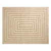 (B852) Tracey Boyd Arlo Natural Jute Area Rug, 8x10