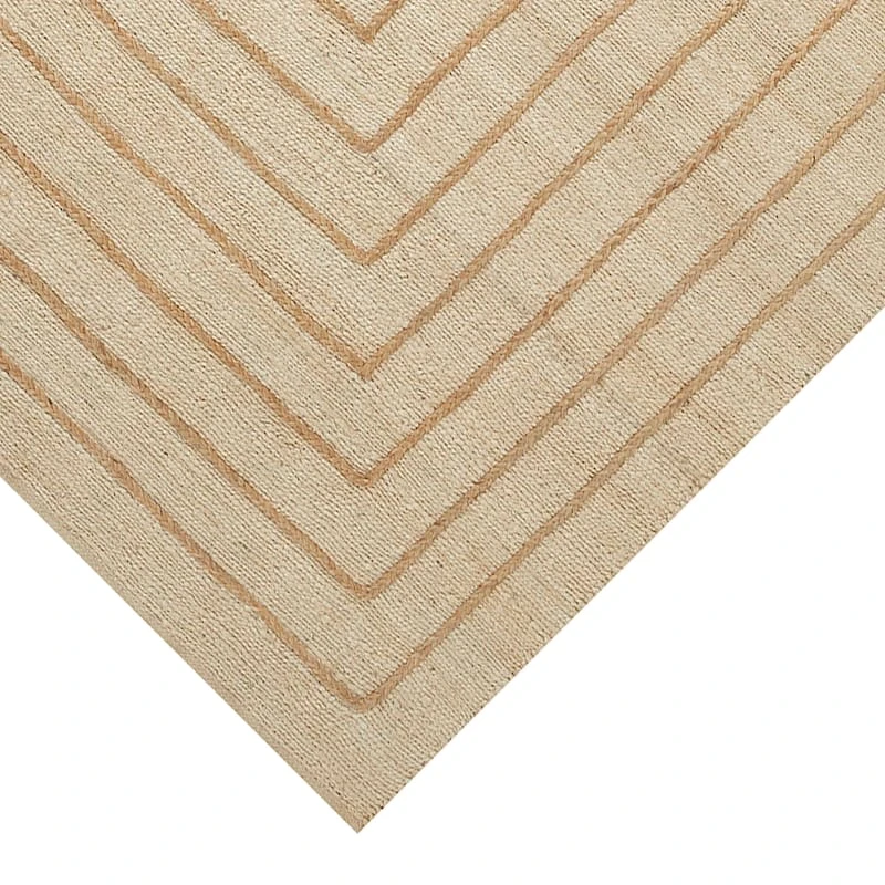 (B852) Tracey Boyd Arlo Natural Jute Area Rug, 8x10 2 (B852) Tracey Boyd Arlo Natural Jute Area Rug, 8x10 - Image 2