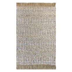 B855 Element Natural Jute/Wool Woven Accent Rug 27x45