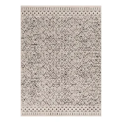 Bahar Grey Global Area Rug, 5x7