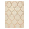 Botanical Tan & Ivory Indoor & Outdoor Area Rug, 4x6