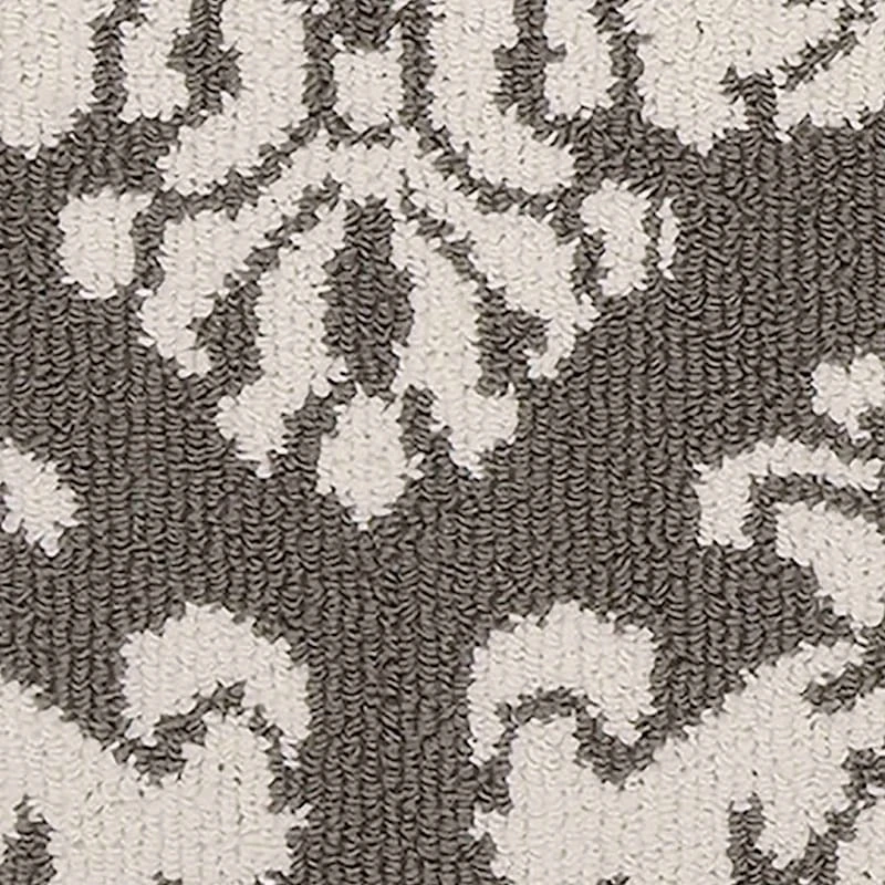 Brentwood Lefleur Grey & Ivory Indoor & Outdoor Area Rug, 4x6 3 Brentwood Lefleur Grey & Ivory Indoor & Outdoor Area Rug, 4x6 - Image 3