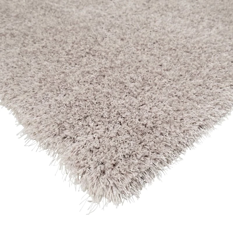 (C100) Mixed Silver Shag Area Rug, 7x10 2 (C100) Mixed Silver Shag Area Rug, 7x10 - Image 2
