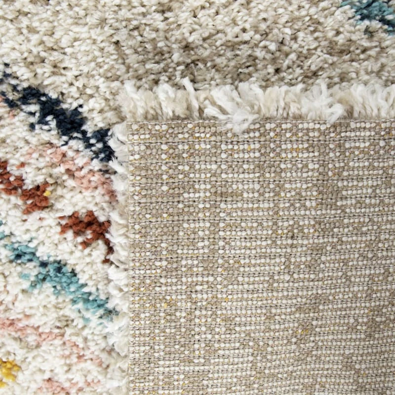 (C121) Found & Fable Sedona Multicolor Diamond Design Area Rug, 5x7 3 (C121) Found & Fable Sedona Multicolor Diamond Design Area Rug, 5x7 - Image 3