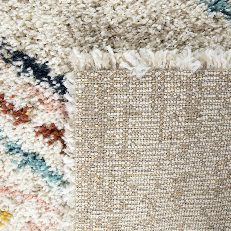 (C121) Found & Fable Sedona Multicolor Diamond Design Area Rug, 8x10 11 (C121) Found & Fable Sedona Multicolor Diamond Design Area Rug, 8x10 - Image 11