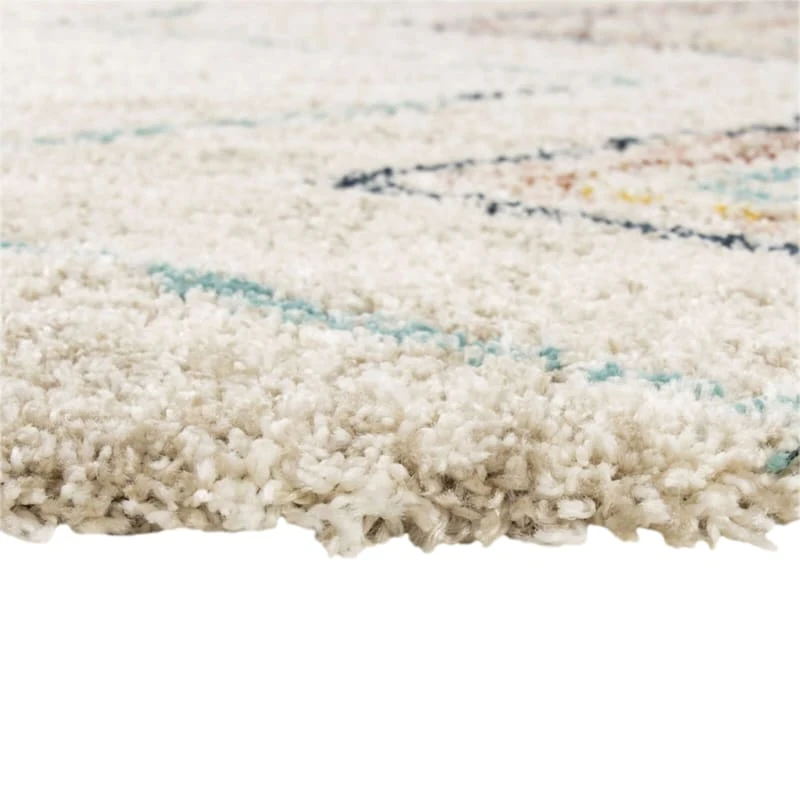 (C121) Found & Fable Sedona Multicolor Diamond Design Area Rug, 8x10 5 (C121) Found & Fable Sedona Multicolor Diamond Design Area Rug, 8x10 - Image 5