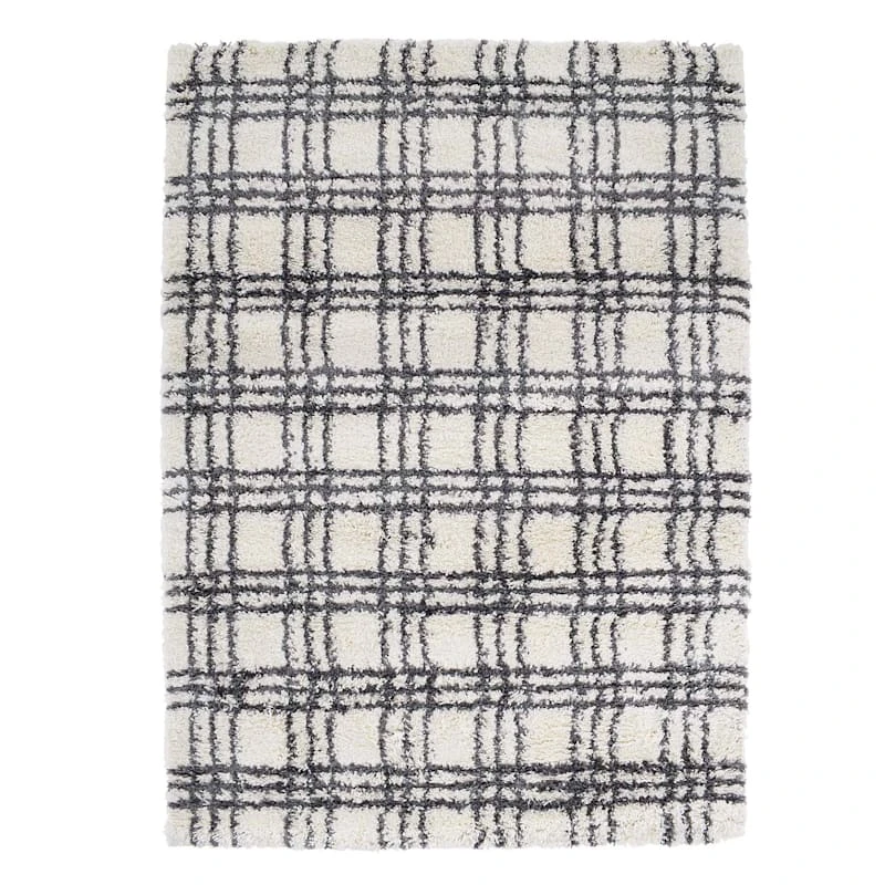 (C122) Honeybloom Shag Area Rug, 8x10 1 (C122) Honeybloom Shag Area Rug, 8x10