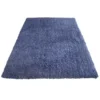 (C148) Yeti Blue Shag Area Rug, 7x10