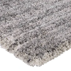 (C154) Eliza Grey Shag Area Rug, 8x10 -Rugs Sales Store c154 eliza grey shag area rug 8x10 3