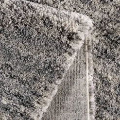 (C154) Eliza Grey Shag Area Rug, 8x10 -Rugs Sales Store c154 eliza grey shag area rug 8x10 7