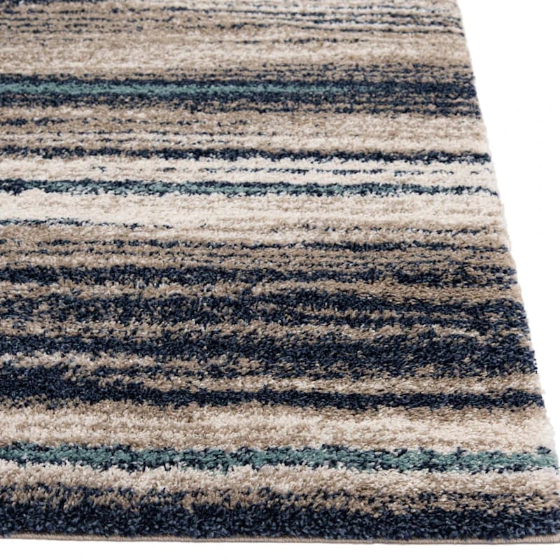 (C155) Dunkerton Multicolor Woven Area Rug, 5x7 4 (C155) Dunkerton Multicolor Woven Area Rug, 5x7 - Image 4