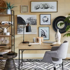 (C161) Tracey Boyd Elizabeth Grey & Beige Fringe Area Rug, 8x10 -Rugs Sales Store c161 tracey boyd elizabeth grey beige fringe area rug 8x10 3