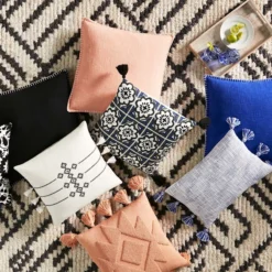 (C161) Tracey Boyd Elizabeth Grey & Beige Fringe Area Rug, 8x10 -Rugs Sales Store c161 tracey boyd elizabeth grey beige fringe area rug 8x10 4