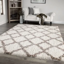 (C162) Windsor White Area Rug, 5x7 16 (C162) Windsor White Area Rug, 5x7 -Rugs Sales Store c162 windsor white area rug 5x7 5