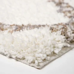 (C162) Windsor White Area Rug, 5x7 19 (C162) Windsor White Area Rug, 5x7 -Rugs Sales Store c162 windsor white area rug 5x7 8