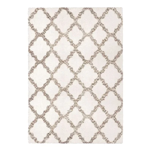 (C162) Windsor White Area Rug, 8x10 4 (C162) Windsor White Area Rug, 8x10 -Rugs Sales Store c162 windsor white area rug 8x10 1