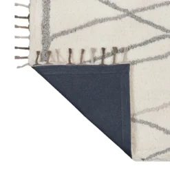 (C175) Found & Fable Theo Neutral Shag Area Rug With Tassels, 5x7 8 (C175) Found & Fable Theo Neutral Shag Area Rug With Tassels, 5x7 -Rugs Sales Store c175 found fable theo neutral shag area rug with tassels 5x7 3