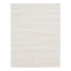 (C178) Parma Ivory Shag Area Rug, 5x7