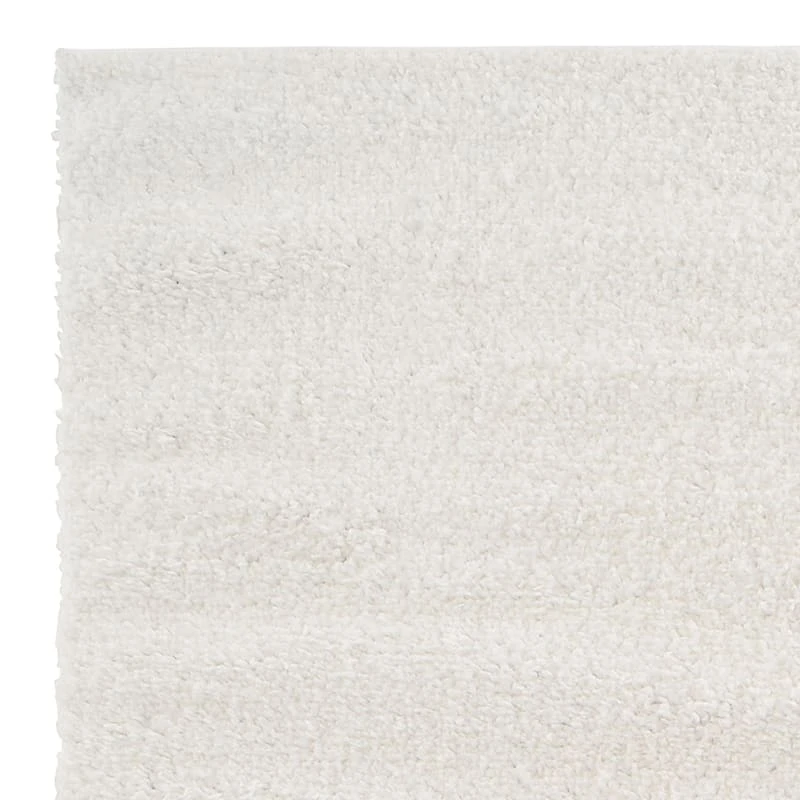 (C178) Parma Ivory Shag Area Rug, 5x7 2 (C178) Parma Ivory Shag Area Rug, 5x7 - Image 2