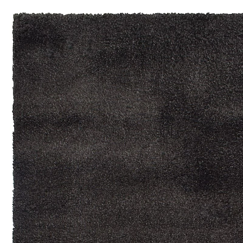 (C180) Parma Dark Grey Shag Area Rug, 5x7 2 (C180) Parma Dark Grey Shag Area Rug, 5x7 - Image 2