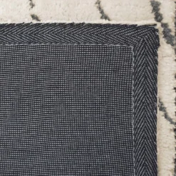 (C189) Crosby St Ivory Geometric Shag Accent Rug, 2x3 -Rugs Sales Store c189 crosby st ivory geometric shag accent rug 2x3 3