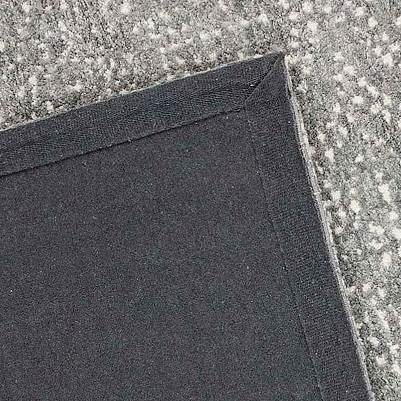 (C191) Hayne Grey Floral Shag Area Rug, 8x10 5 (C191) Hayne Grey Floral Shag Area Rug, 8x10 - Image 5