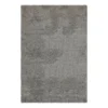(C193) Kodiak Grey Shag Area Rug, 6x9