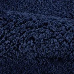 (C194) Kodiak Navy Blue Shag Accent Rug, 3x5 9 (C194) Kodiak Navy Blue Shag Accent Rug, 3x5 -Rugs Sales Store c194 kodiak navy blue shag accent rug 3x5 3