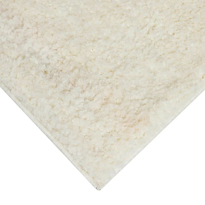 (C195) Kodiak Ivory Shag Accent Rug, 3x5 2 (C195) Kodiak Ivory Shag Accent Rug, 3x5 - Image 2