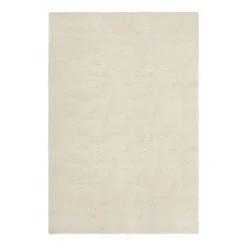 (C195) Kodiak Ivory Shag Area Rug, 6x9