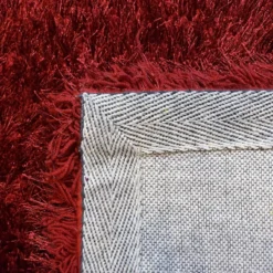 (C197) Eve Red Shag Area Rug, 6x9 -Rugs Sales Store c197 eve red shag area rug 6x9 3