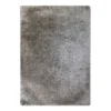 (C199) Eve Silver Shag Accent Rug, 3x5
