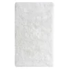 (C200) Eve White Shag Accent Rug, 3x5