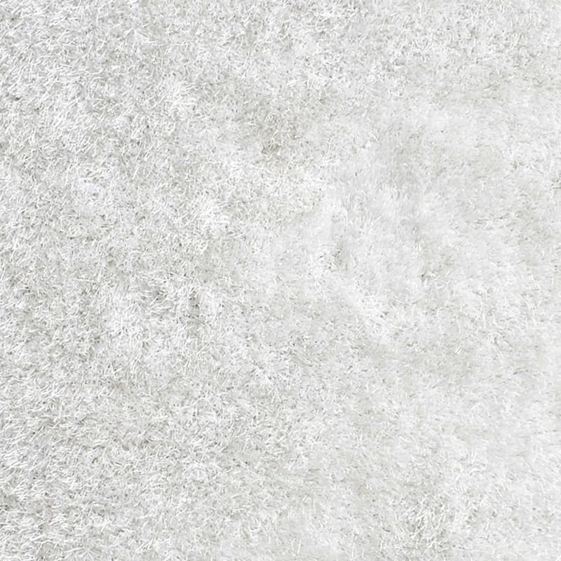 (C200) Eve White Shag Accent Rug, 3x5 4 (C200) Eve White Shag Accent Rug, 3x5 - Image 4