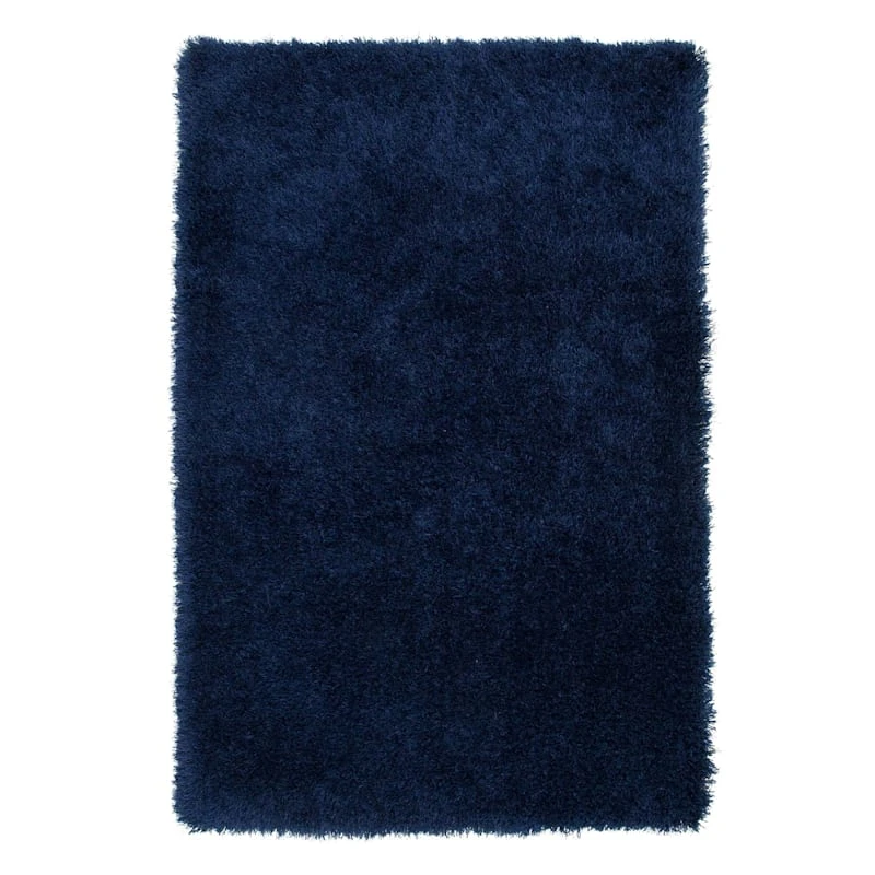 (C58) Mixed Blue Long Pile Shag, 3x5 1 (C58) Mixed Blue Long Pile Shag, 3x5