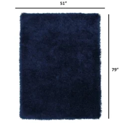 (C58) Mixed Blue Long Pile Shag, 5x7 7 (C58) Mixed Blue Long Pile Shag, 5x7 -Rugs Sales Store c58 mixed blue long pile shag 5x7 4
