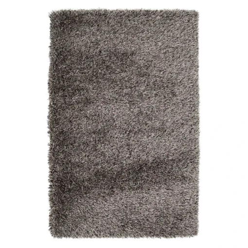 (C67) Mixed Silver & Black Long Pile Shag Area Rug, 7x10 7 (C67) Mixed Silver & Black Long Pile Shag Area Rug, 7x10 -Rugs Sales Store c67 mixed silver black long pile shag area rug 7x10 1