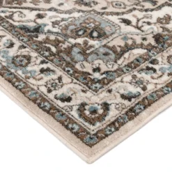 (D428) Ridley Floral Blue Woven Area Rug, 8x10 8 (D428) Ridley Floral Blue Woven Area Rug, 8x10 -Rugs Sales Store d428 ridley floral blue woven area rug 8x10 4