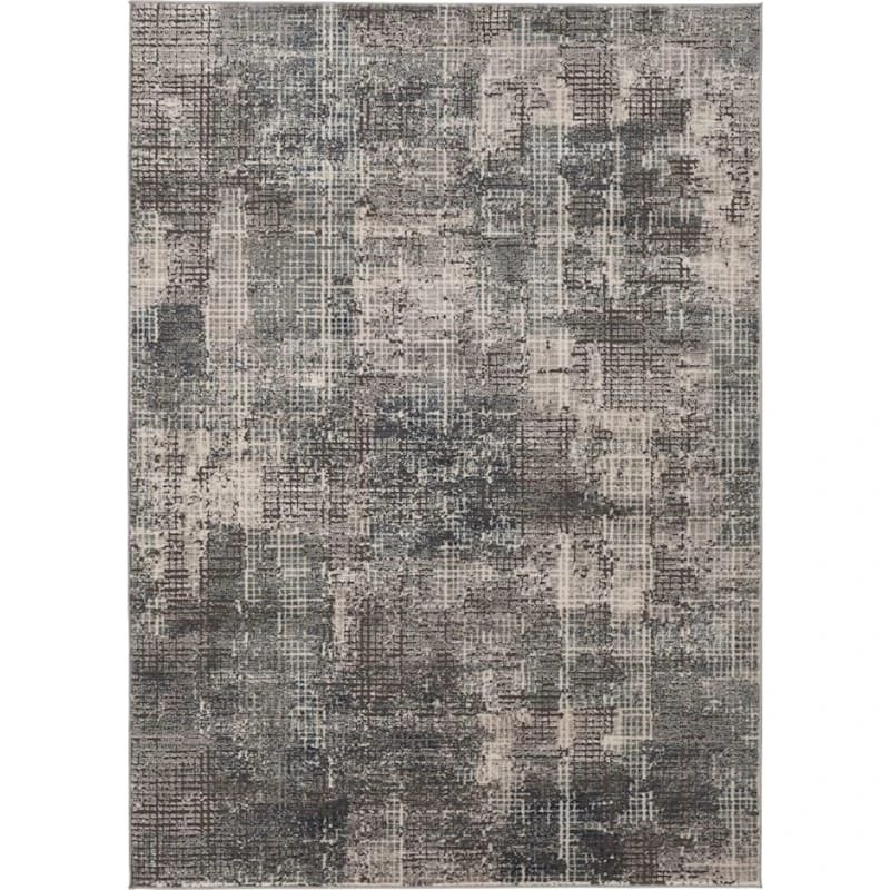 (D451) Sabrina Grey Multicolor Woven Area Rug, 5x7 1 (D451) Sabrina Grey Multicolor Woven Area Rug, 5x7