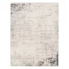 (D498) Crosby St Roma Grey Abstract Area Rug, 5x7