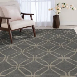 (D509) Norway Abida Grey Area Rug, 5x7 -Rugs Sales Store d509 norway abida grey area rug 5x7 4