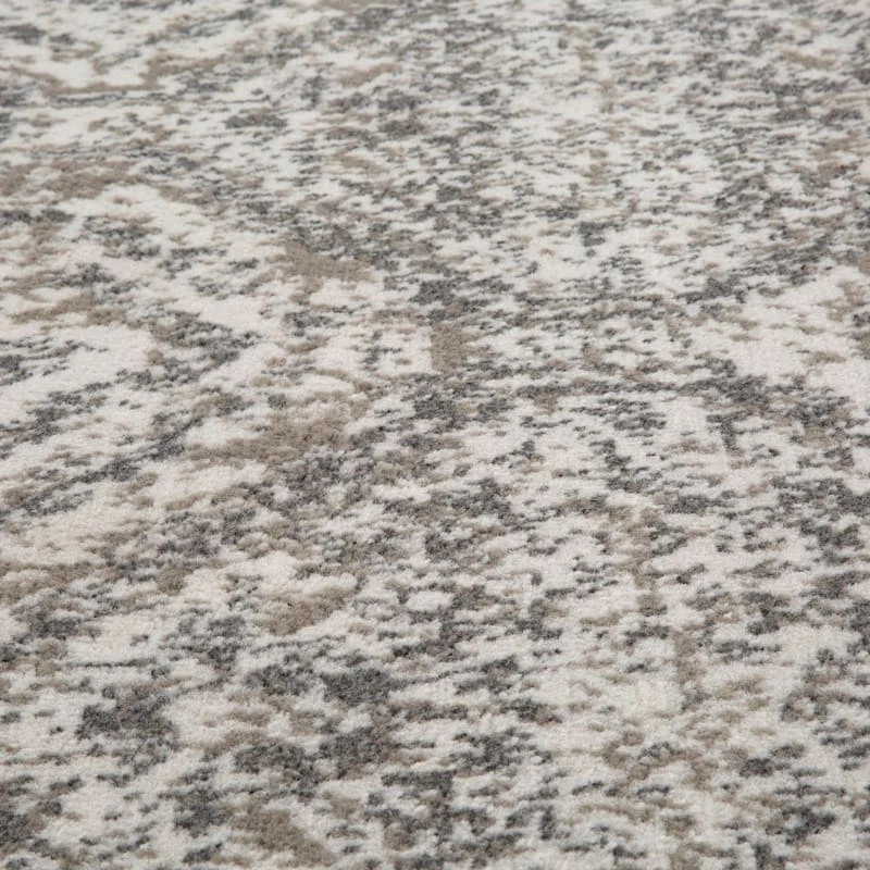 (D512) Honeybloom Norway Aleeza Grey Area Rug, 5x7 2 (D512) Honeybloom Norway Aleeza Grey Area Rug, 5x7 - Image 2