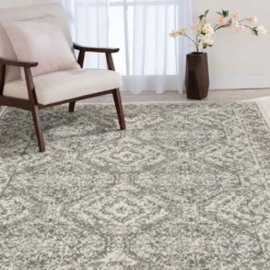 (D512) Honeybloom Norway Aleeza Grey Area Rug, 8x10 7 (D512) Honeybloom Norway Aleeza Grey Area Rug, 8x10 -Rugs Sales Store d512 honeybloom norway aleeza grey area rug 8x10 4